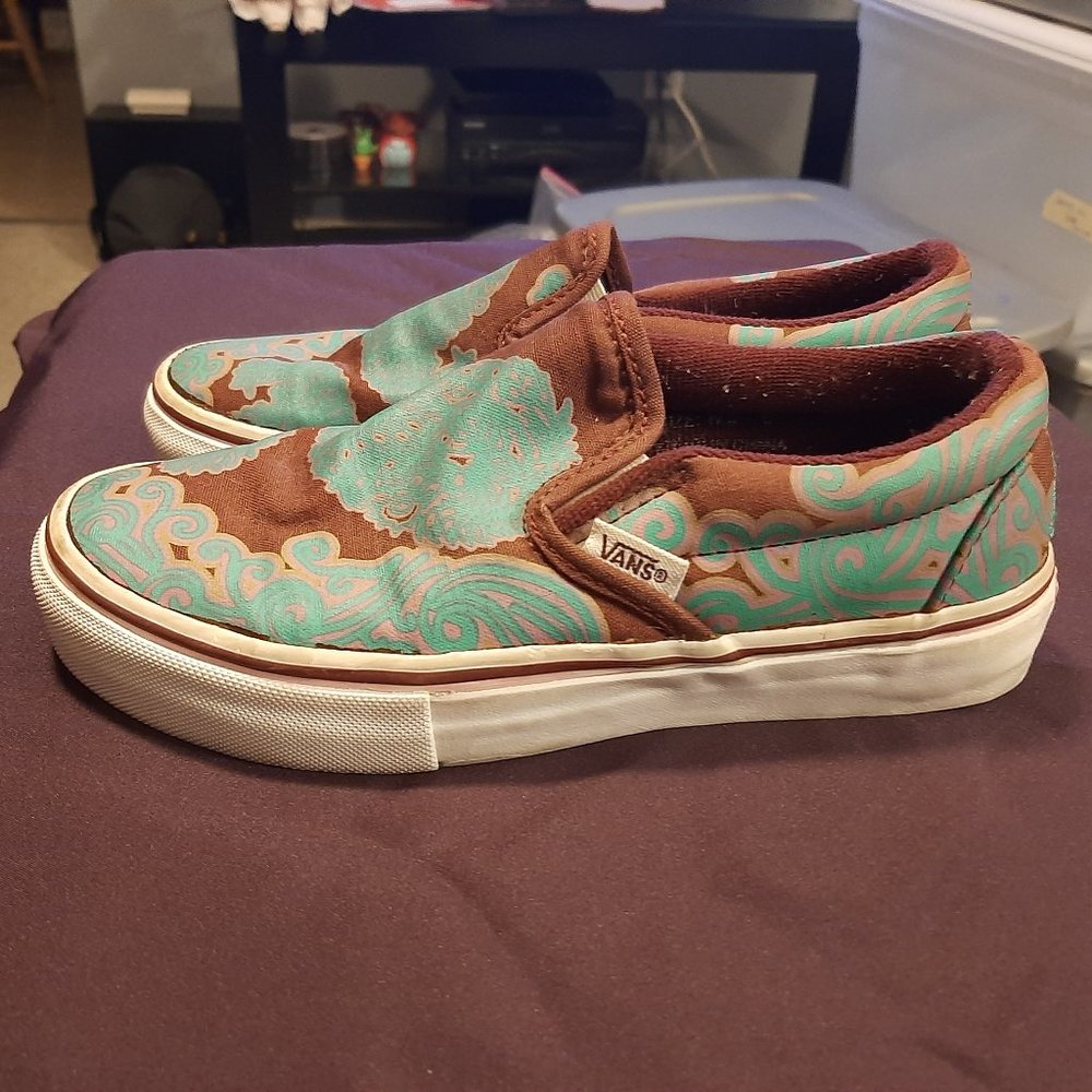 Vintage Vans Luella Slip-Ons